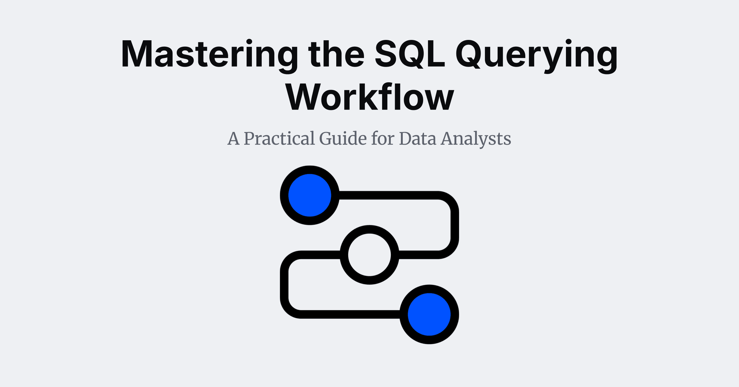 Mastering the SQL Querying Workflow